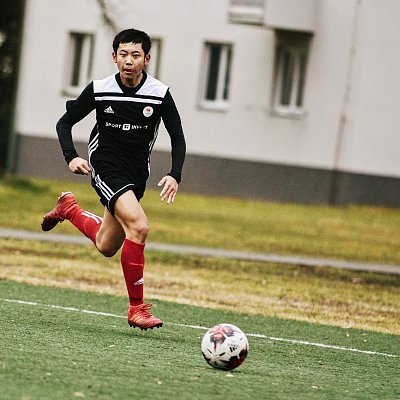 Fotbalové utkání - Beijing Sport University / Nymburk 2020